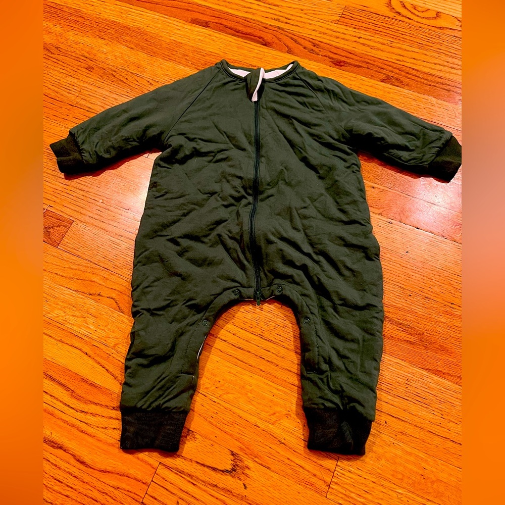KYTE Baby Slumber Suit in Hunter Size Medium 6-18 months 1.0 TOG
